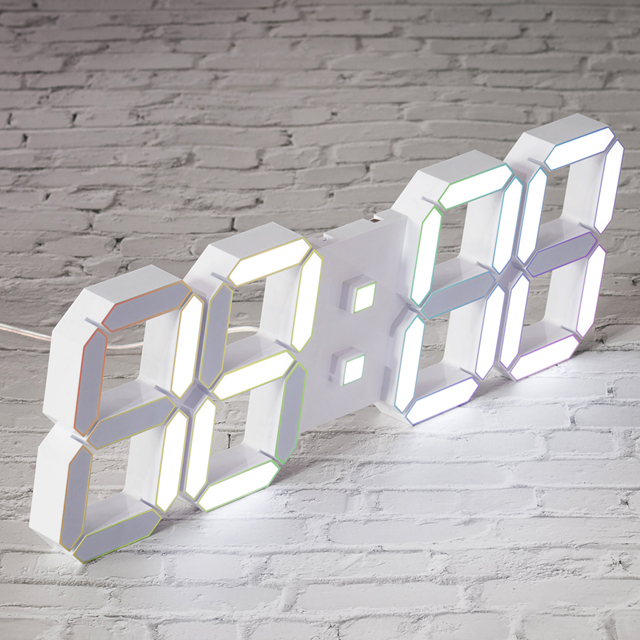 국산 루나리스 LED 벽시계 38cm 듀얼컬러 / 프라임