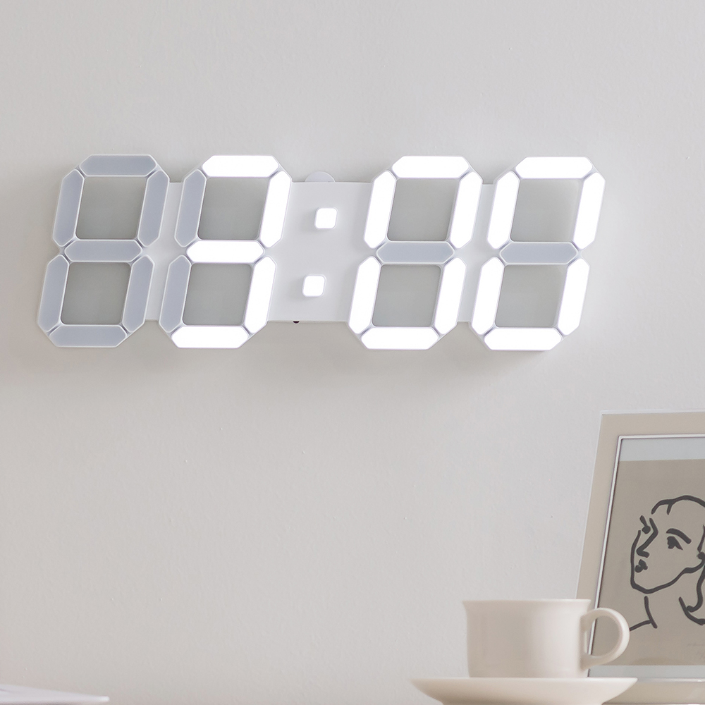 코드리스 벽시계(충전건전지 미포함)