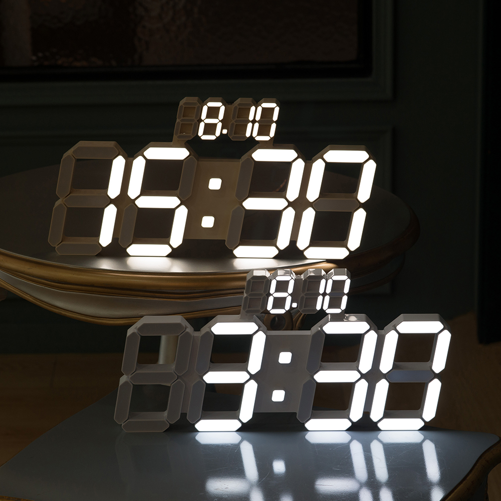 성흠 데이즈 3D LED 인테리어 벽시계 38cm