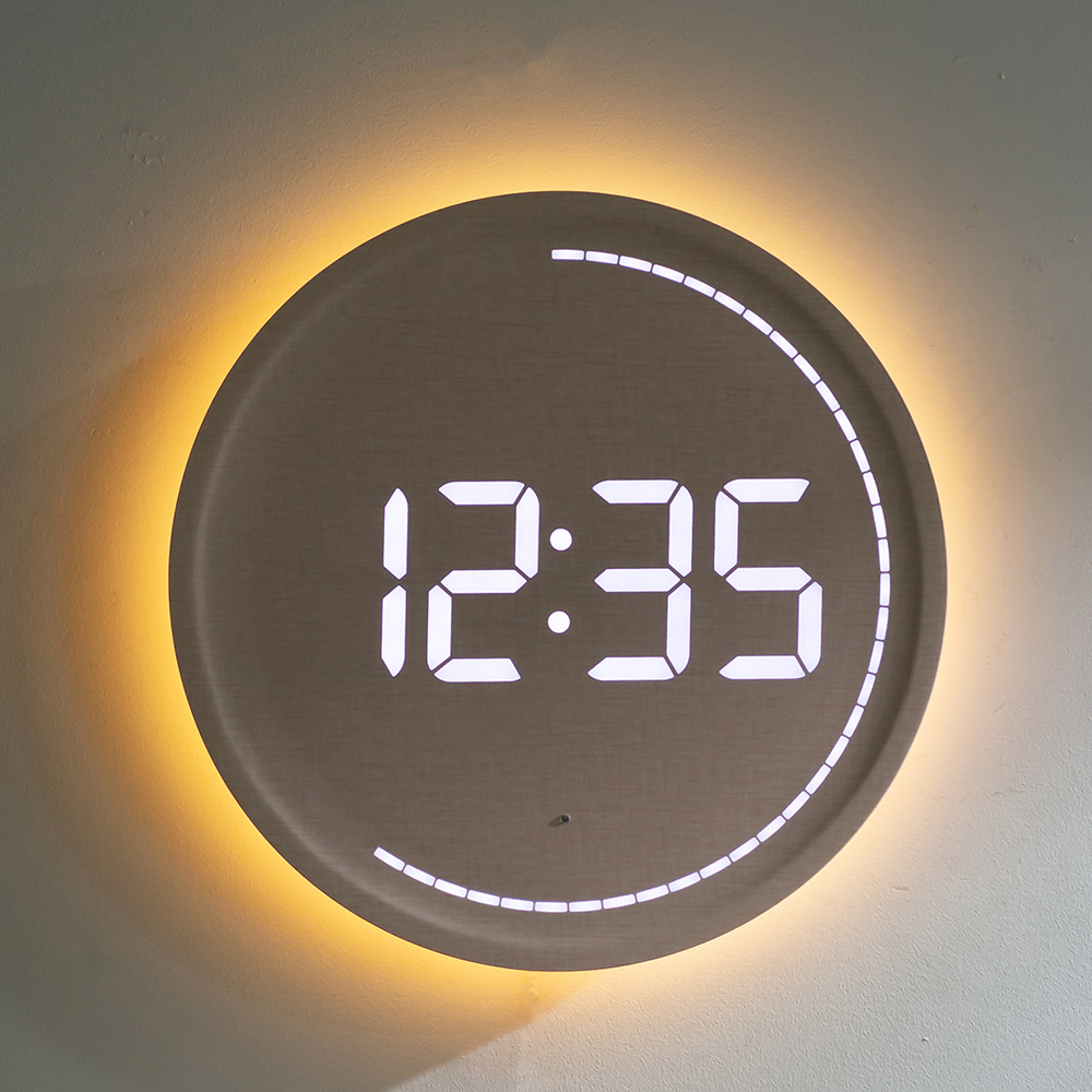 성흠 3세대 백라이트 써클 LED 벽시계