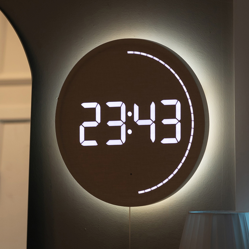 성흠 3세대 백라이트 써클 LED 벽시계