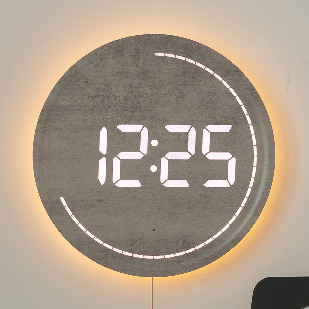 성흠 3세대 백라이트 써클 LED 벽시계