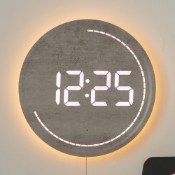 성흠 3세대 백라이트 써클 LED 벽시계